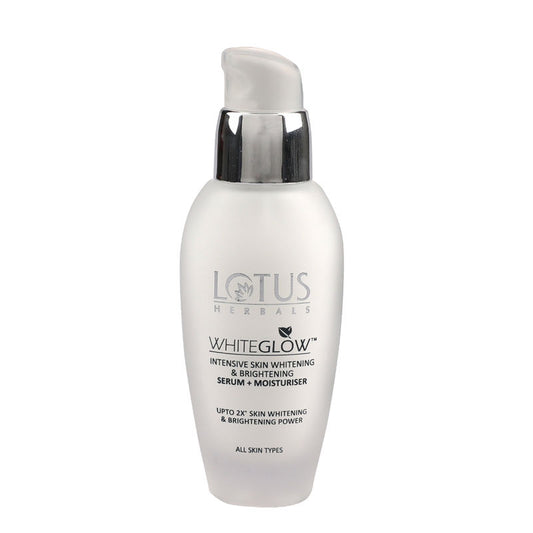 Lotus Herbals Whiteglow Intensive Skin Whitening & Brightening Serum + Moisturiser