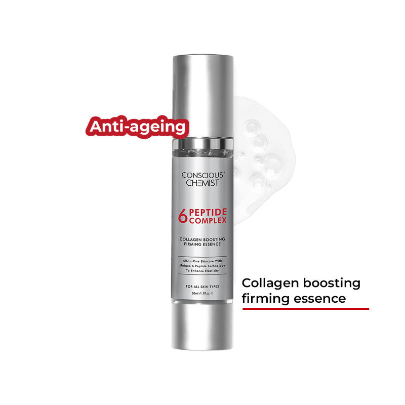 Conscious Chemist 6 Peptide Complex Collagen Boosting & Firming Essence For Fine Lines & Wrinkles