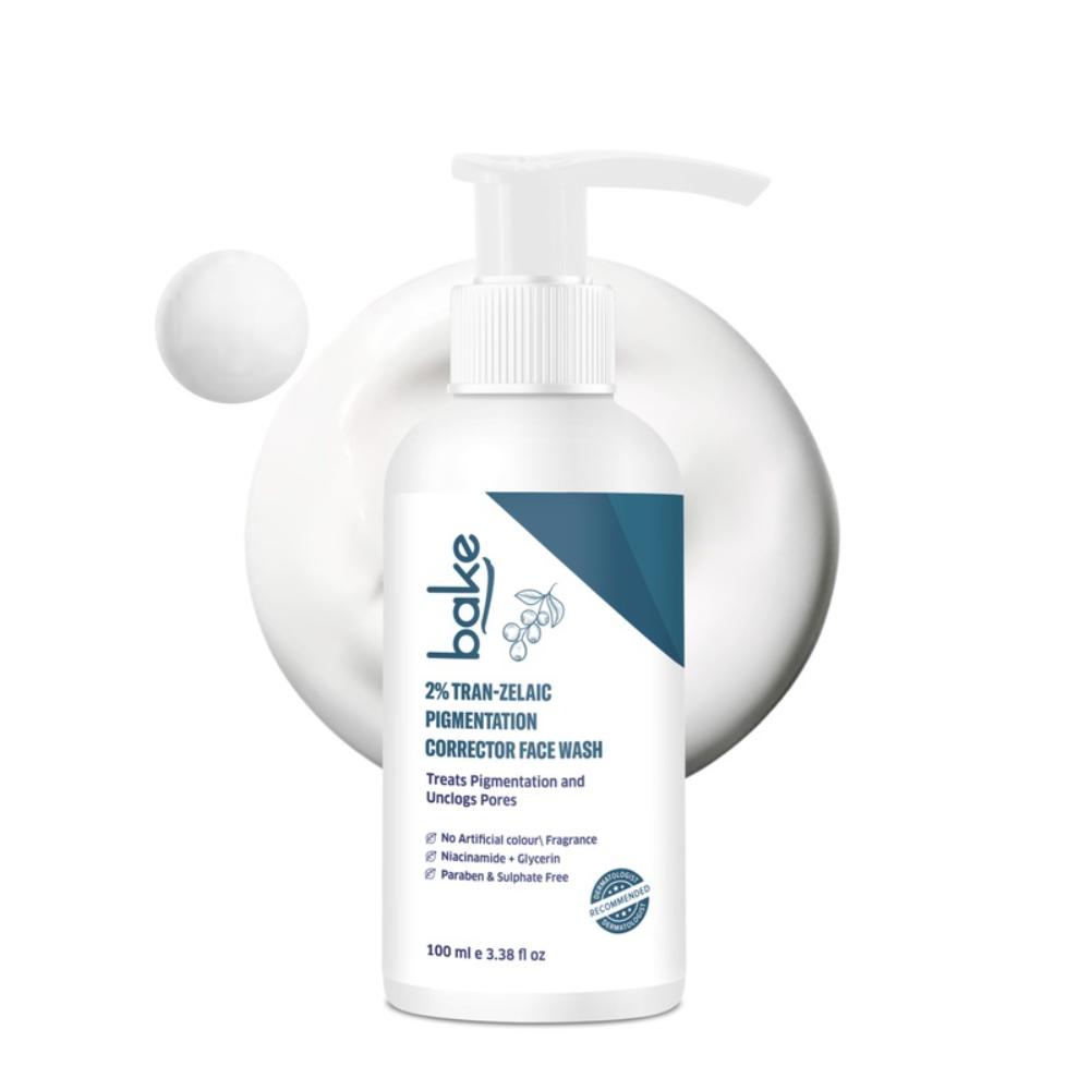 BAKE 2% Tran-Zelaic Pigmentation Corrector Milky Face Wash