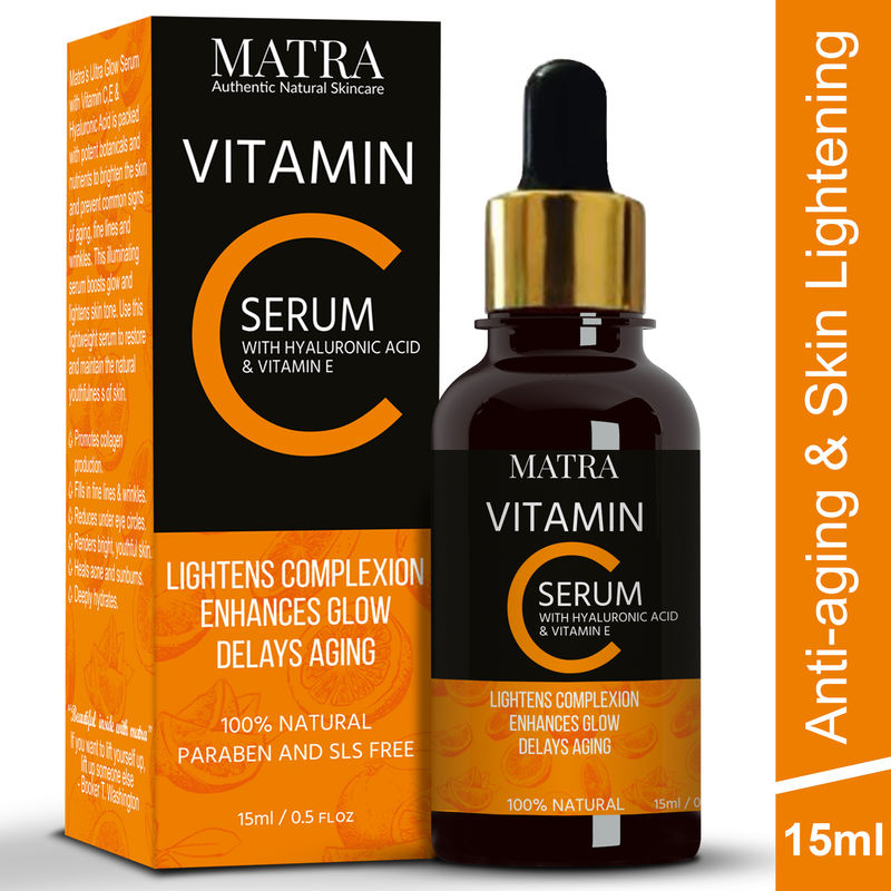 Matra Vitamin C Ultra Glow Serum Helps Lightening Complexion & Delays Aging