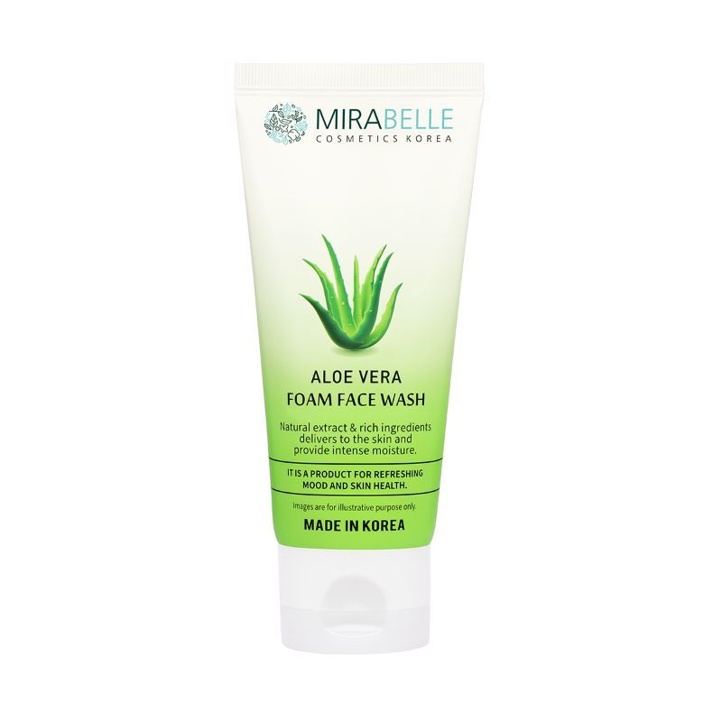 Mirabelle Aloe Vera Foam Face Wash For Hydrating, Soothing And Nourishing