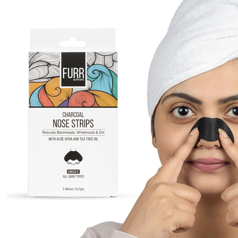 FURR Charcoal Nose Strips (Pack Of 3)