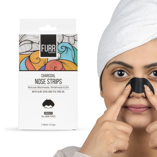 FURR Charcoal Nose Strips (Pack Of 3)