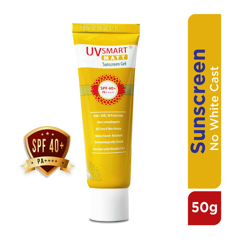 UV Smart Matt Sunscreen Gel SPF 40+ PA++++