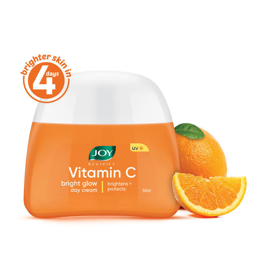 Joy Vitamin C Skin Brightening Face Cream with Kakadu Plum for Brighter Skin in 4 Days