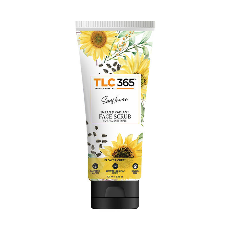 TLC365 Sunflower D-Tan & Radiant Face Scrub