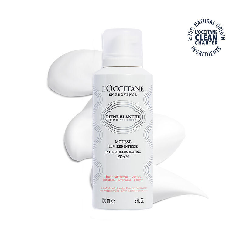 L'Occitane Reine Blanche Intense Illuminating Foam