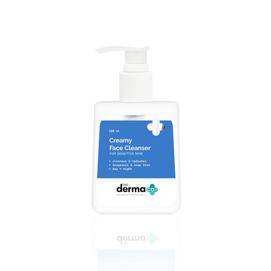 The Derma Co Creamy Face Cleanser For Sensitive Skin