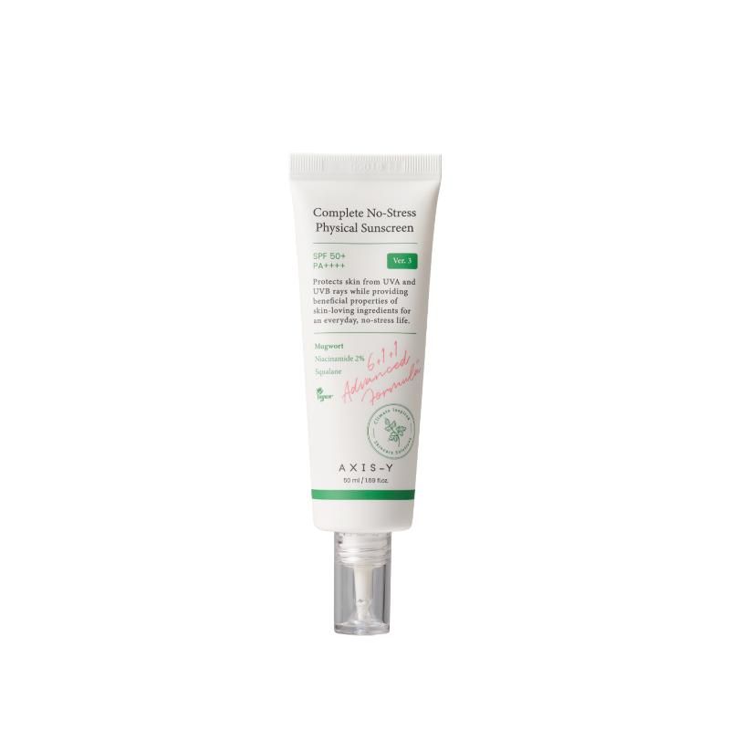 AXIS-Y Complete No-Stress Physical Sunscreen SPF 50+ PA++++
