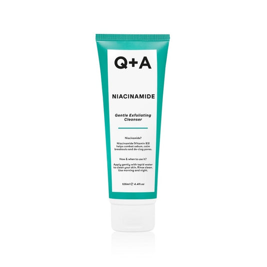 Q+A Niacinamide Gentle Exfoliating Cleanser 125Ml