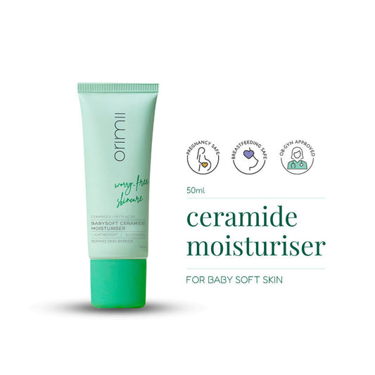 Orimii Face Moisturizer with Ceramide For Skin Barrier Repair - Pregnancy Safe
