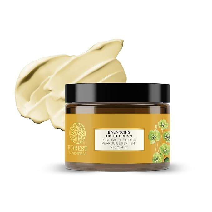 Balancing Night Cream with Gotu Kola, Neem & Pear Juice Ferment