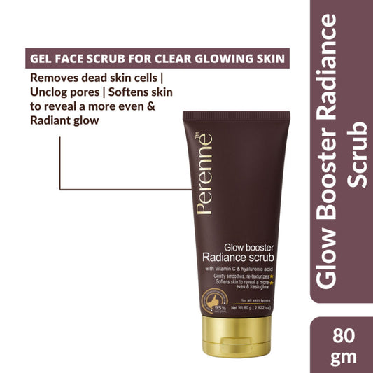 Perenne Glow Booster Radiance Scrub (Vitamin C And Hyaluronic Acid)