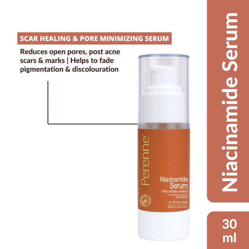 Perenne Niacinamide Serum With Centella Asiatica For Reducing Acne Scars And Pigmentation