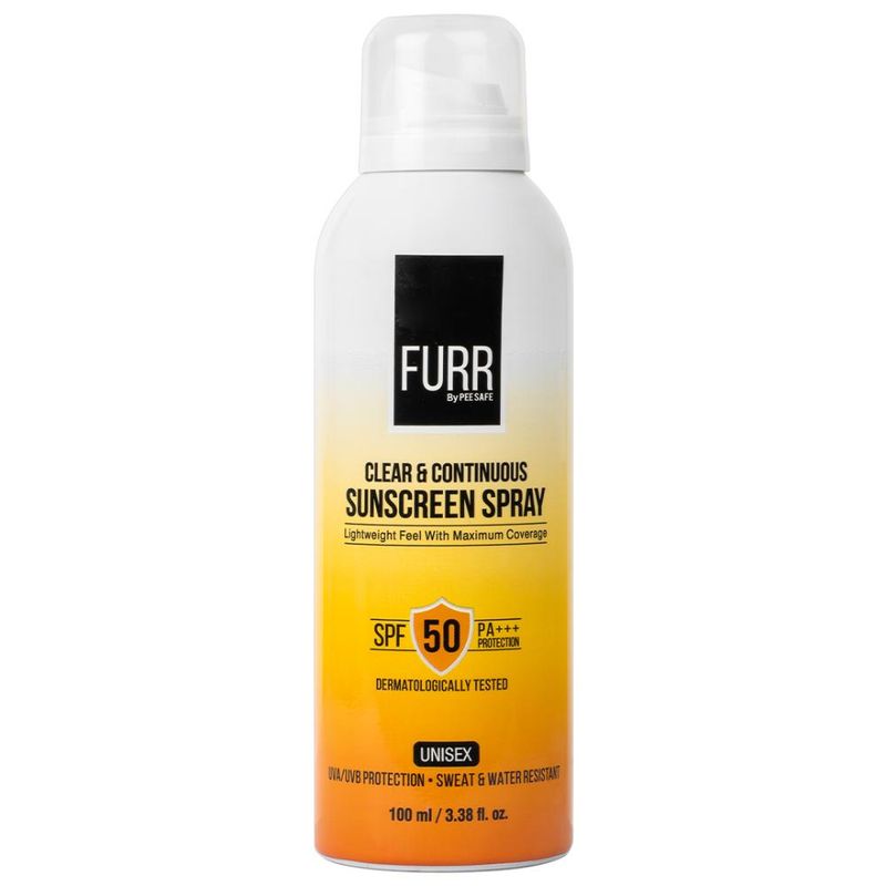 FURR Body Sunscreen With SPF 50 PA+++ No white-cast, Non Greasy & Water Resistant (100ml)