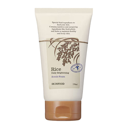 Skinfood Rice Daily Brightening Scrub Foam