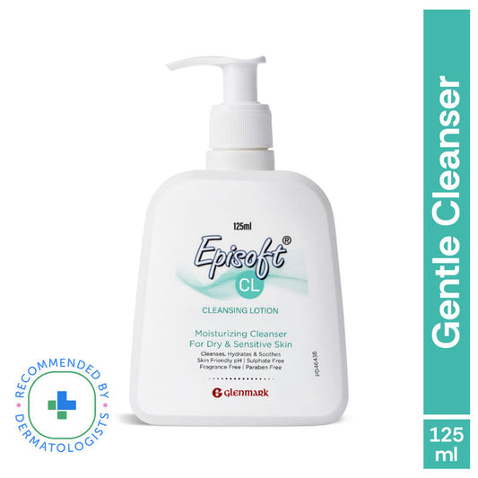 Episoft Cleansing Lotion For Sensitive & Dry Skin Makeup Cleanser