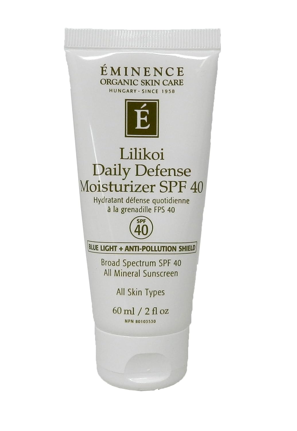 Lilikoi Daily Defense Moisturizer SPF 40