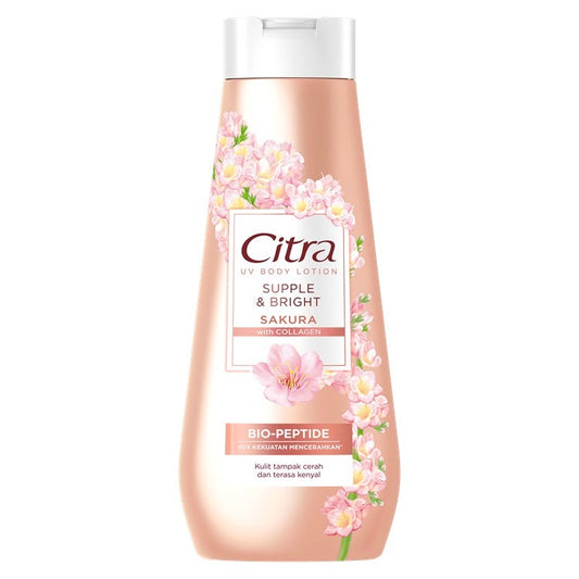 Citra Uv Body Lotion Supple & Bright Sakura 210Ml