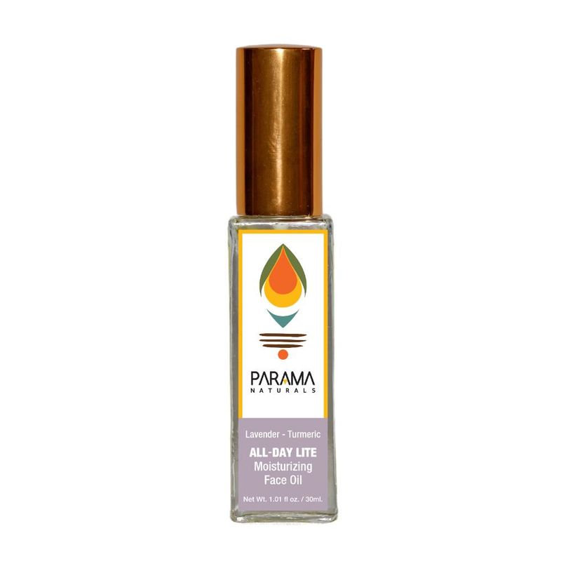 PARAMA NATURALS Lavender-Turmeric All-Day Lite Moisturizing Face Oil