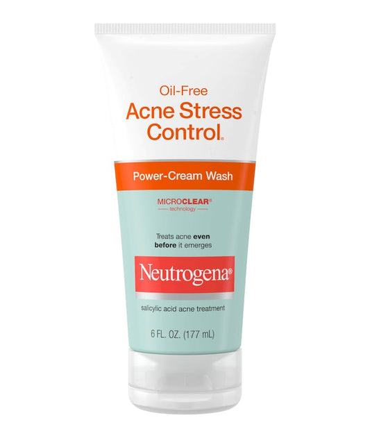 Oil-Free Acne Stress Control® Power-Cream Wash