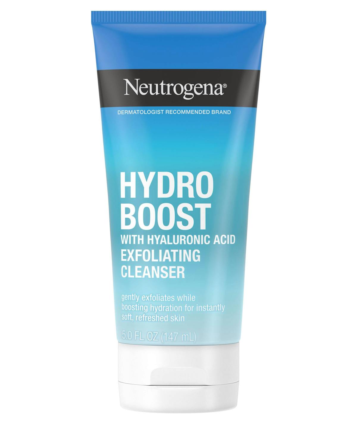 Hydro Boost Daily Gel Cream Exfoliating Cleanser with Hyaluronic Acid