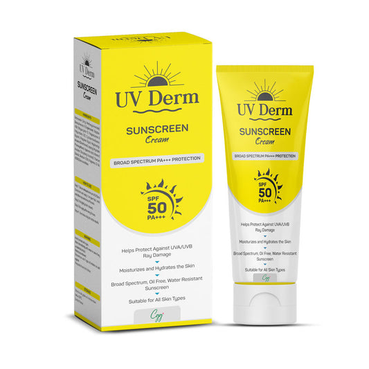 CGG Cosmetics UV Derm Sunscreen SPF 50 With Broad Spectrum PA+++ Protection