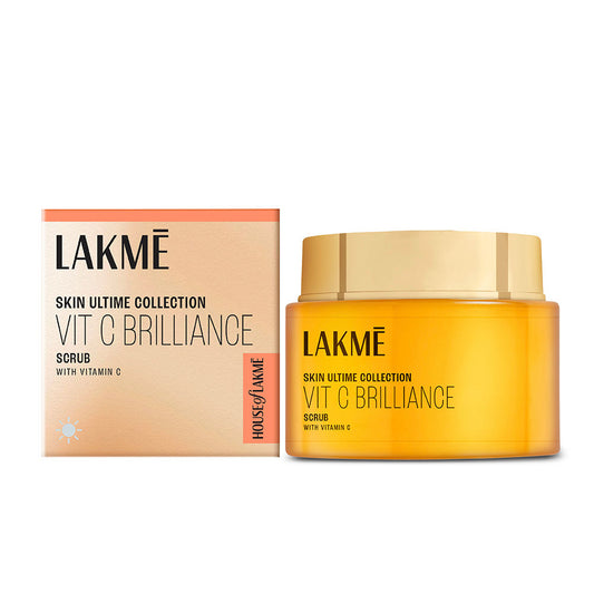 Lakme 9 to 5 Vitamin C+ Scrub with Licorice Extract and Walnut Shell Powder Gentle Exfoliator