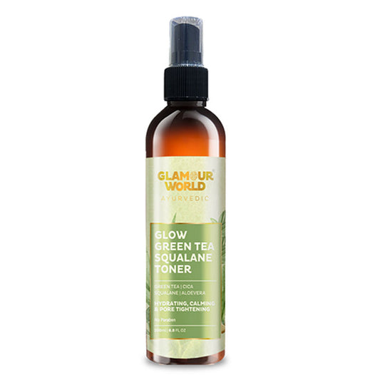 GLAMOUR WORLD AYURVEDIC Glow Green Tea Squalane Toner