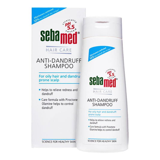 Sebamed Anti-Dandruff Shampoo, PH 5.5. Oily Hair & Dandruff Prone Scalp