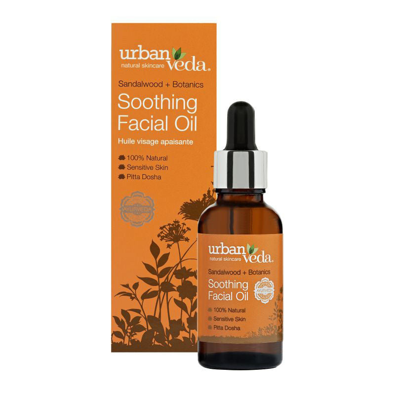 Urban Veda Soothing Sandalwood+Botanics Facial Oil