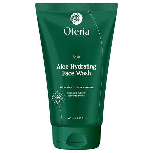 Oteria Aloe Vera Gentle Face Wash 1% Niacinamide Hydrating Cleanser For Oily & Acne Prone Skin