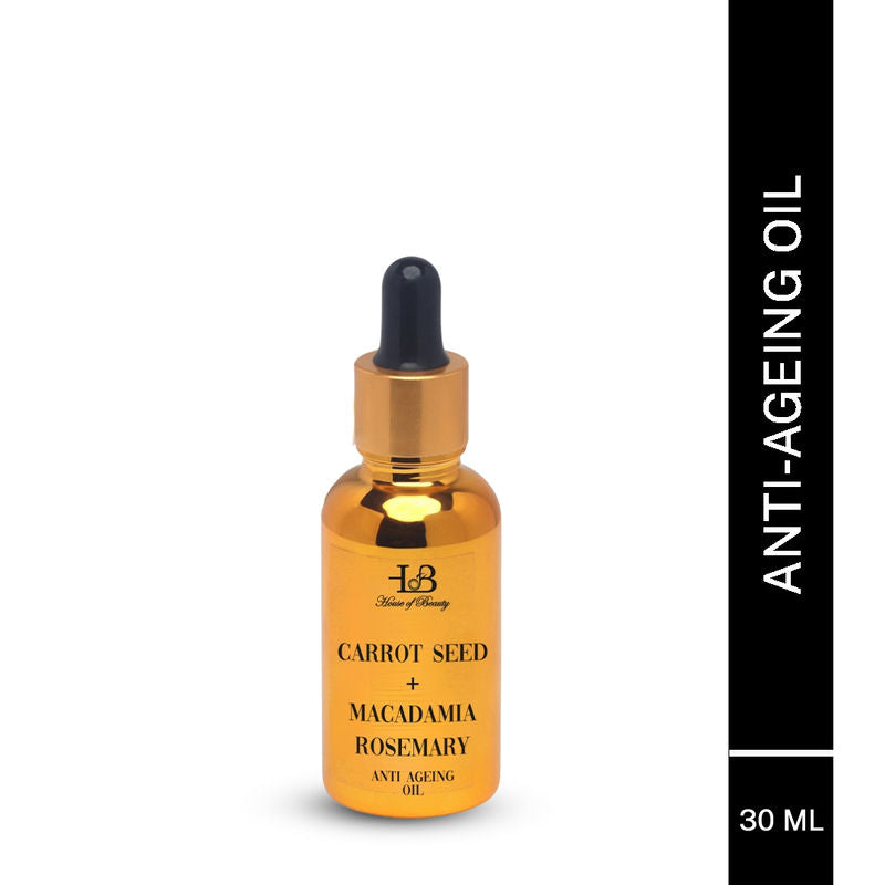 House of Beauty Anti Ageing Oil (Carrot Seed + Macadamia Rosemary)