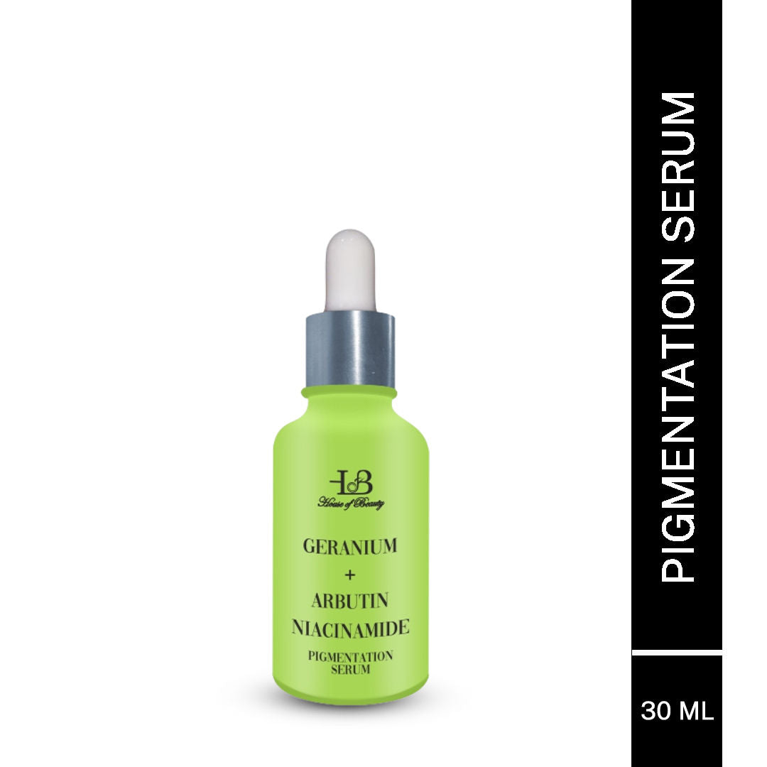 House of Beauty Pigmentation Serum (Geranium + Arbutin Niacinamide)(30ML)
