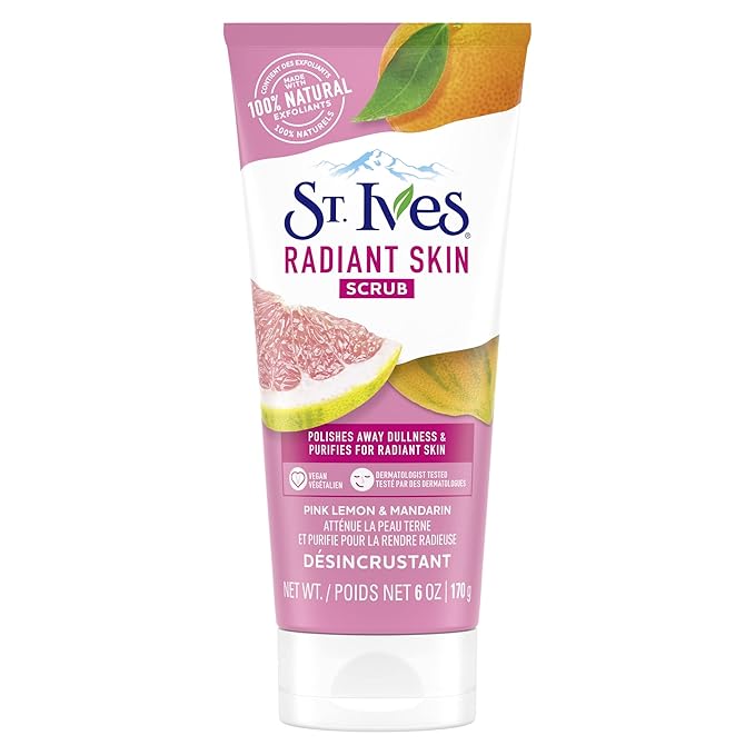 Radiant Skin Pink Lemon & Mandarin Orange Face Scrub