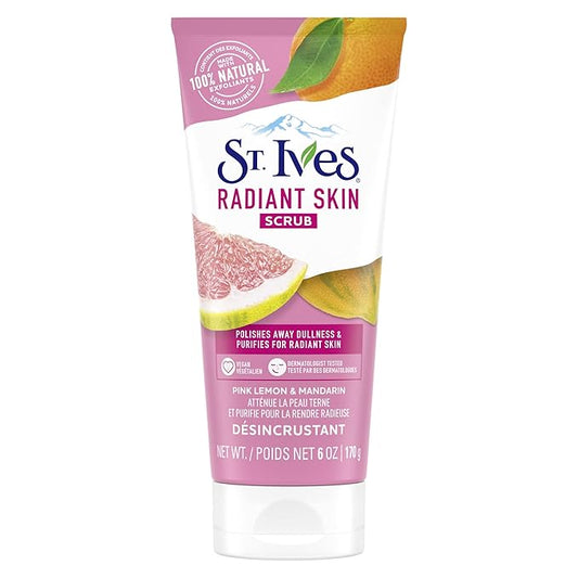 Radiant Skin Pink Lemon & Mandarin Orange Face Scrub
