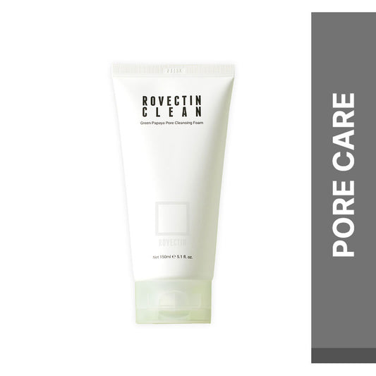 Rovectin Clean Green Papaya Pore Cleansing Foam