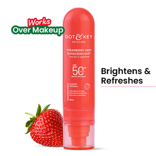 Dot & Key Strawberry Dew Sunscreen Mist SPF 50+ PA++++ (80ML)