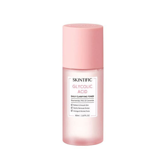Skintific Niacinamide Glycolic Acid Daily Clarifying Toner 80Ml