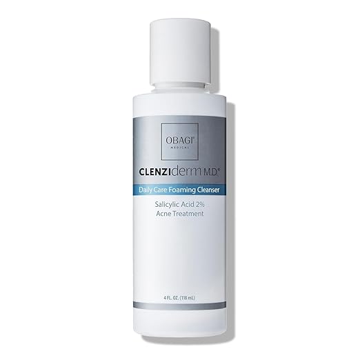 CLENZIDERM MD® DAILY CARE FOAMING CLEANSER FOR ACNE TREATMENT WITH 2% SALICYLIC ACID (BHA)(118ML)
