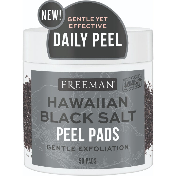 Freeman Hawaiian Black Salt Face Peel Pads 50S