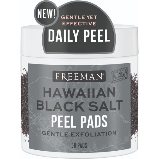 Freeman Hawaiian Black Salt Face Peel Pads 50S