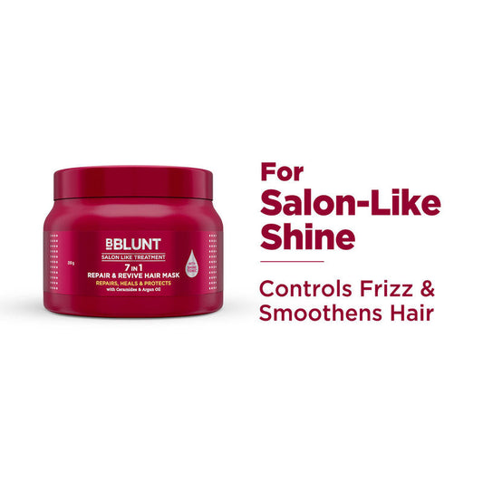 BBlunt 7 In 1 Repair & Revive Hair Mask For Damage Repair