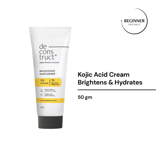 Deconstruct Brightening Moisturizer - 5% Niacinamide + 1% Kojic Acid Dipalmitate
