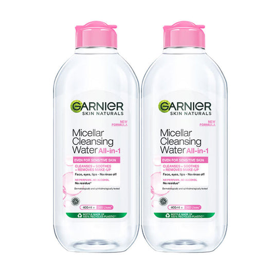 Garnier Micellar Cleansing Water For Sensitive Skin - Pack Of 2