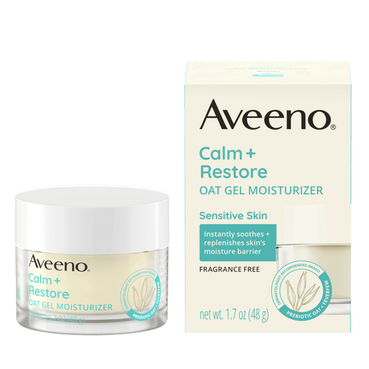 Calm + Restore Oat Gel Moisturizer, Sensitive Skin