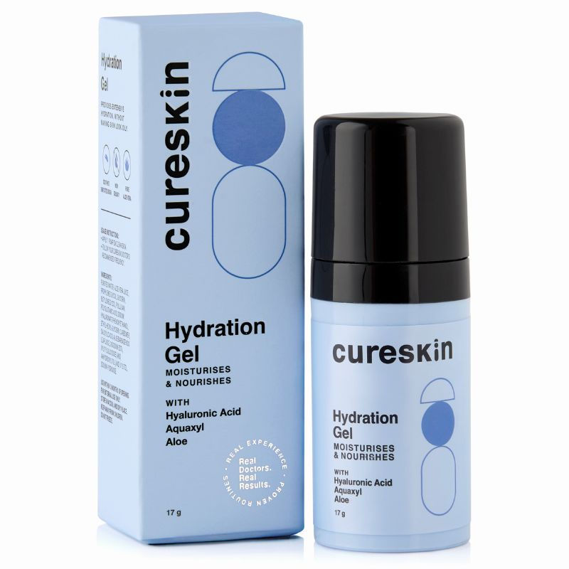 Cureskin Hydration Gel With Hyaluronic Acid, Aquaxyl & Aloe
