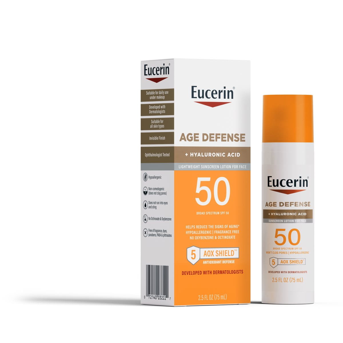 Age Defense SPF 50 Face Sunscreen