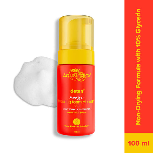 Aqualogica Detan+ Mousse Hydrating Foam Cleanser