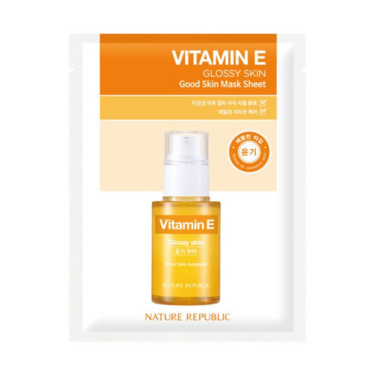 Nature Republic Good Skin Vitamin E Mask Sheet 5S+5S#